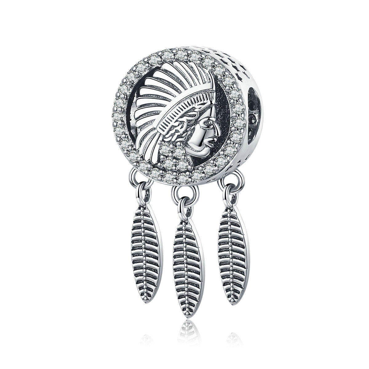 Koralik Zawieszka Beads do Pandora Srebro 925 Łapacz Snów 