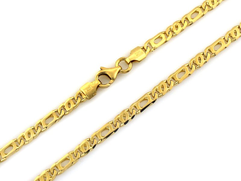 Łańcuszek złoty peony próba 585 3,4 mm