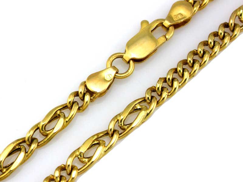 ZŁOTY ŁAŃCUSZEK PRÓBA 585 ELEGANCKI 4,0 MM