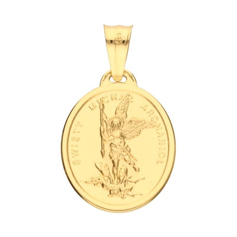 Medalik Złoto pr 585 Święty Michał Archanioł