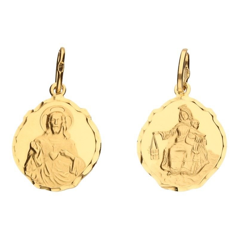 Medalik Złoto pr 585 Szkaplerz