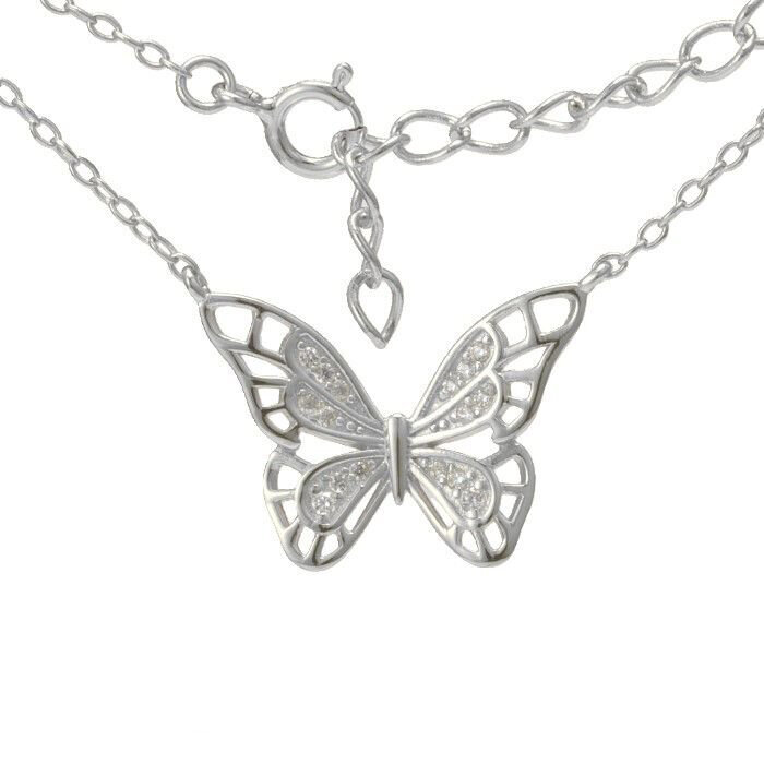 NASZYJNIK SREBRNY 925, RODOWANY