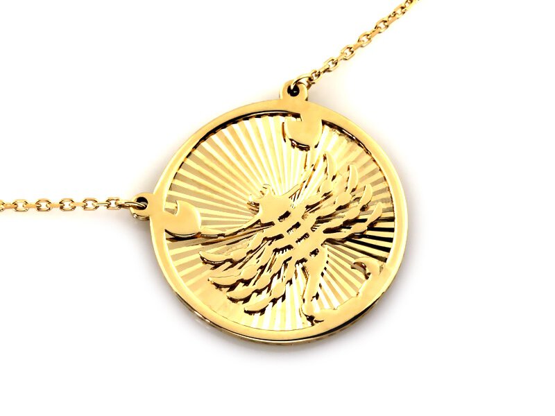 Naszyjnik Celebrytka Złoto pr 585 Znak Zodiaku Skorpion 