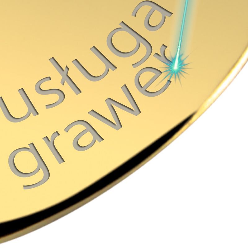 Usługa grawerowania laserowego