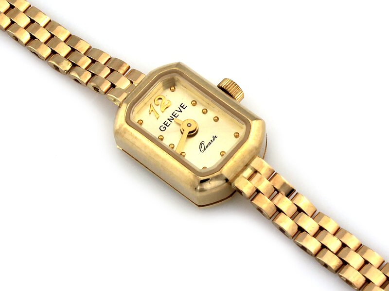 Zegarek złoty idealny na ekskluzywny prezent próba 585 