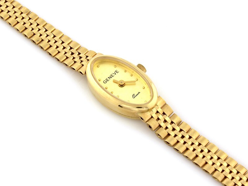 Zegarek złoty damski próba 585  