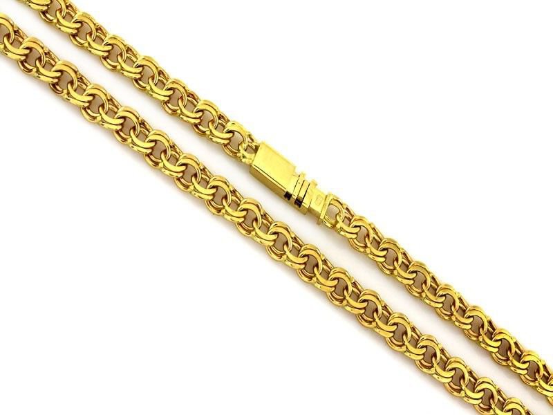 Złoty Łańcuszek pr 585 Garibaldi 4,5 mm
