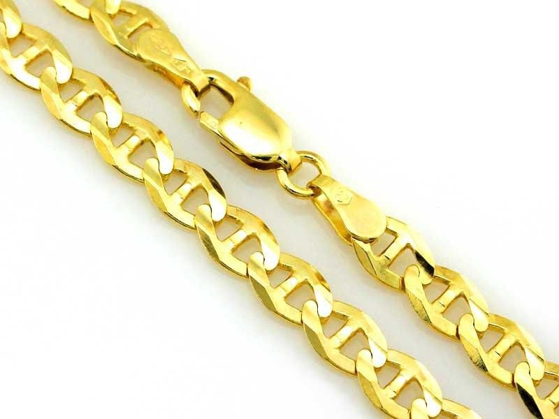 Złoty Łańcuszek pr 585 Marina Gucci 4,4 mm
