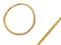Bransoletka złota męska próba 333 Marina Gucci 3,5 mm