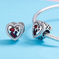 CHARMS BEADS do Pandora SREBRO 925 Matka z Dzieckiem 