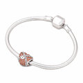Koralik Zawieszka Beads do Pandora Srebro 925 Zamknięte Serce