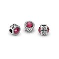 Koralik Zawieszka Beads Srebro 925 Blask Rubinu