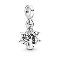 Koralik Zawieszka Little Beads do Pandora Srebro 925 Drzewko Życia z Cyrkoniami 