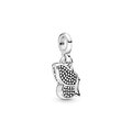 Koralik Zawieszka Little Beads do Pandora Srebro 925 Motyl z Cyrkoniami 