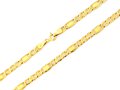 Złoty łańcuszek próba 585 splot figaro marina gucci 5mm