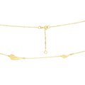 liteGOLD Naszyjnik Celebrytka Podwójny Skrzydła Złoto pr 333