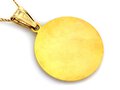 Medalik złoty duży matka Boska Częstochowska próba 585