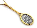 Złota ZAWIESZKA pr 585 rakieta tenisowa