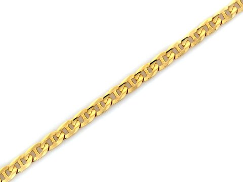 Bransoletka złota męska próba 333 Marina Gucci 3,5 mm
