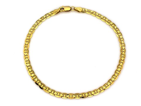 Złota łańcuszkowa bransoletka próba 585 Gucci Marina