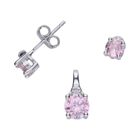 KOMPLET ZAWIESZKA PLUS KOLCZYKI NA SZTYFCIE