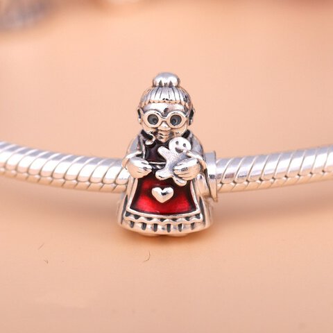 Koralik Zawieszka Beads do Pandora Srebro 925 Kochana Babcia 