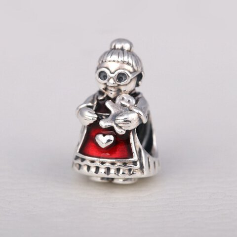 Koralik Zawieszka Beads do Pandora Srebro 925 Kochana Babcia 