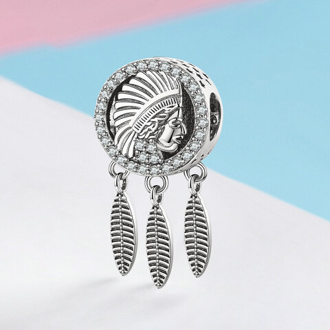Koralik Zawieszka Beads do Pandora Srebro 925 Łapacz Snów 