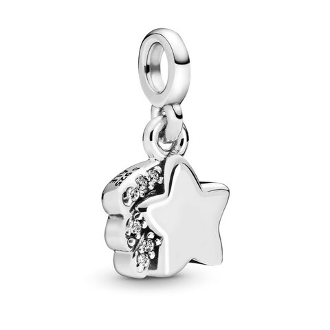 Koralik Zawieszka Little Beads do Pandora Srebro 925 Gwiazdka