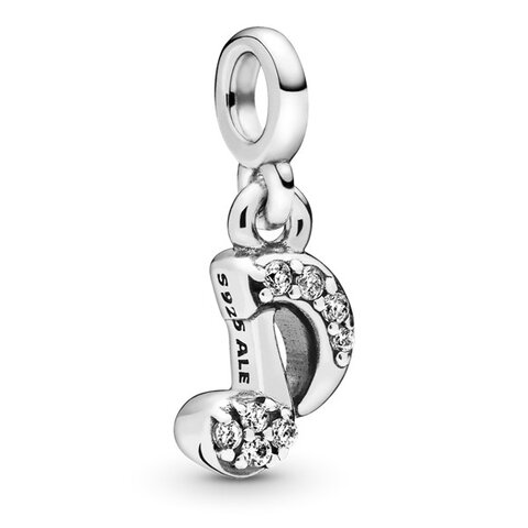 Koralik Zawieszka Little Beads do Pandora Srebro 925 Nutka 