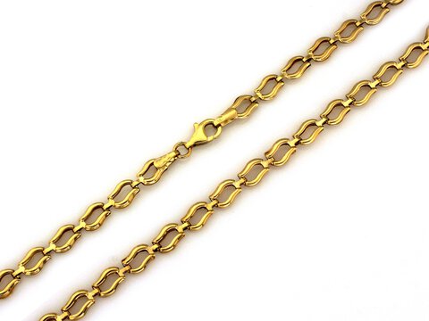 ZŁOTY ŁAŃCUSZEK PRÓBA 585 ELEMENTOWY 4,7 MM