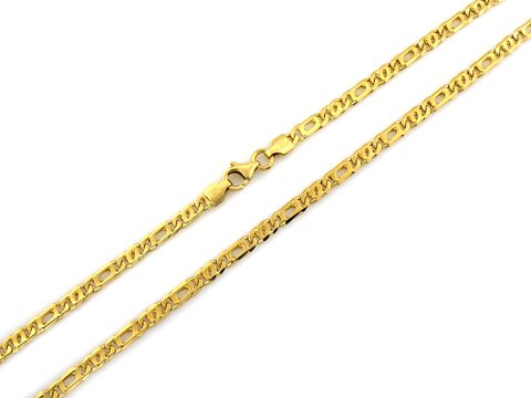 Łańcuszek złoty peony próba 585 3,4 mm