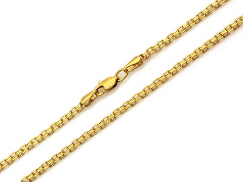 Złoty Łańcuszek próba 585 Bismark 2,2 mm