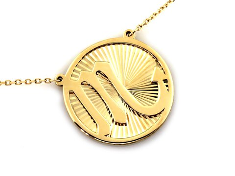 Naszyjnik Celebrytka Złoto pr 585 Znak Zodiaku Skorpion 
