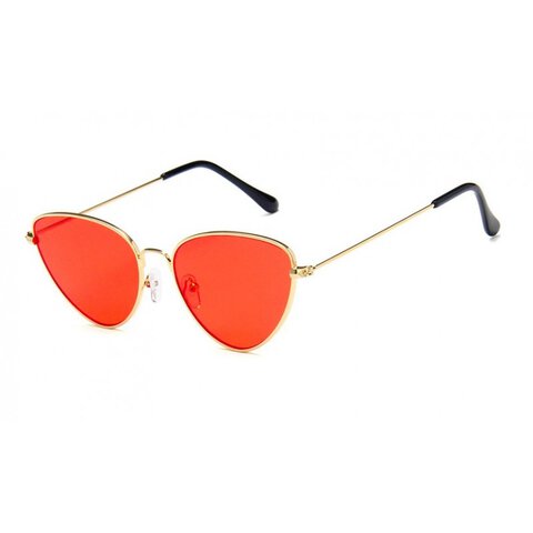Okulary przeciwsłoneczne z filtrem UV400 KOCIE OKO POMARAŃCZOWE