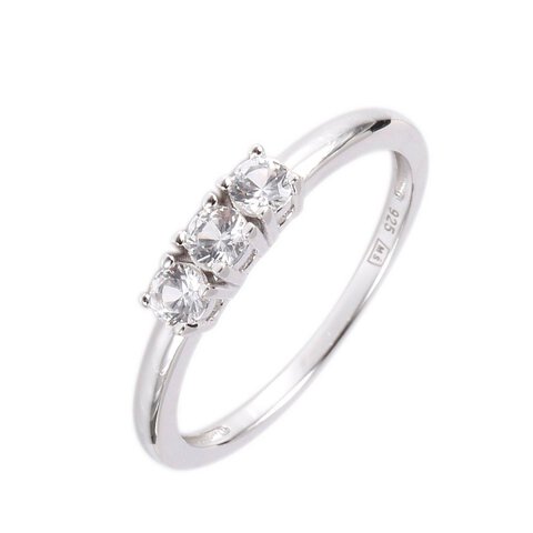 PIERŚCIONEK  Z SZAFIRAMI LABOLATORYJNYMI NATURALNYMI