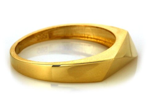 Pierścionek złoty złoty pierścionek 333 trendy Romb