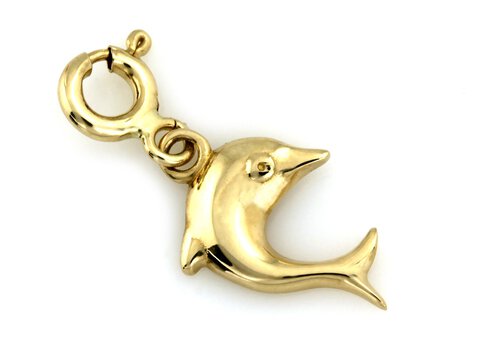 CHARMS Zawieszka Złoto 585 Delfin 