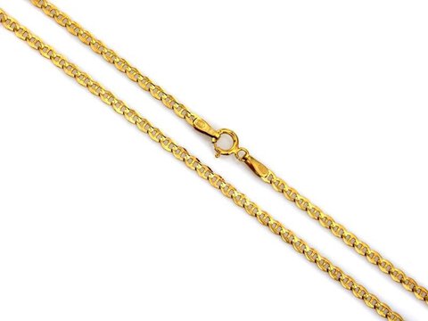 ZŁOTY ŁAŃCUSZEK PRÓBA 333 GUCCI MARINA Męski 2,3mm